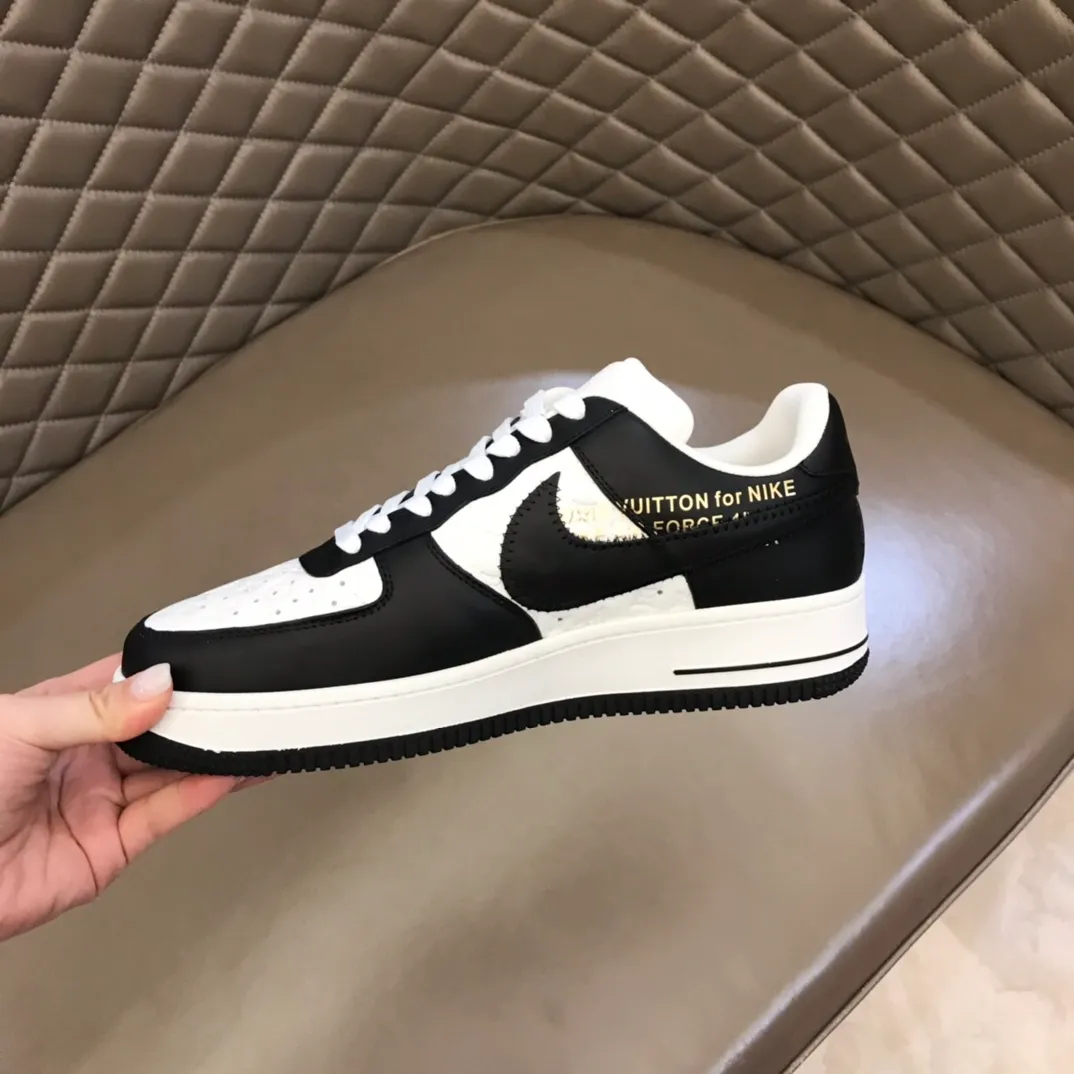 Men's shoes 💰p420 "*OUIS *UITTO*" x OFF-WHITE x Nike tripartite collaboration! Trendy and cool men's casual sports shoes with unrivaled color matching. The design idea basically continues the style of THE TEN. The Swoosh line and tongue label have a very familiar visual effect and are both fashionable and trendy! A must-have for fashionistas! The effect on your feet is absolutely stunning! Size: 38-45